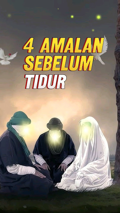 Amalan Sebelum Tidur Rasulullah #islam #feedshorts #dakwah