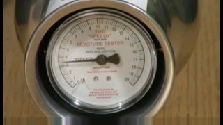 Moisture testing of floor screed via the calcium carbide method