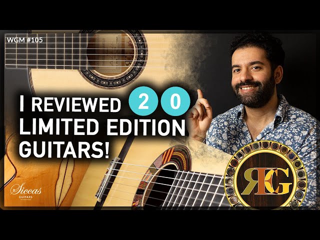 🤯 Reviewing 20 Limited Edition Classical Guitars of Roma Expo 2024