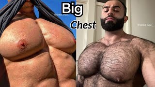 King Fitness Bodybuilders | Big and strong hairy vs clean chest men