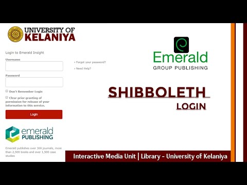 Shibboleth Login | University of Kelaniya