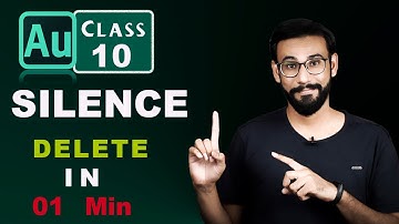 Adobe Audition Tutorial in Urdu | EP 10 | Adobe Audition - Urdu / Hindi | Silence Delete