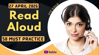 PTE Read Aloud - APRIL 2026 - MUST PRACTICE