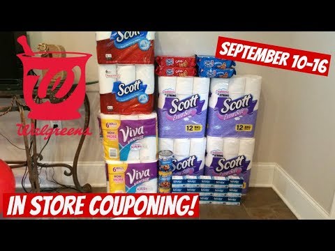 WALGREENS IN STORE COUPONING 9/10/17-9/16/17! HOT SOAP/PAPER PRODUCT/COOKIE DEALS & MORE!🏃