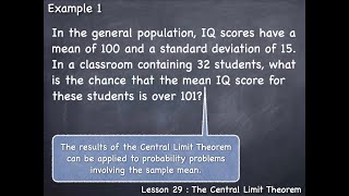 Lesson 29 : Example 1