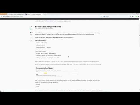 Twitch Transcoding Upgrades and Broadcasting Requirements