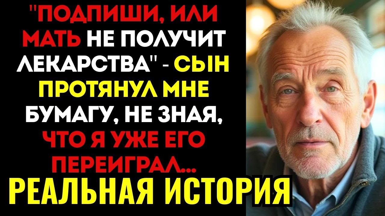 БЕЗ СЛЁЗ НЕ РАССКАЗАТЬ... Сын ЗАСТАВИЛ меня подписать дарственную, но не знал, ЧТО...