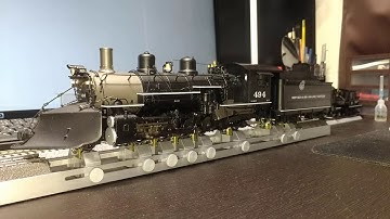 【On30】D&RGW K-37 #494　PSC/MMI  Tsunami Sound test