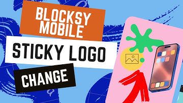 Change the sticky mode logo in your blocksy mobile menu