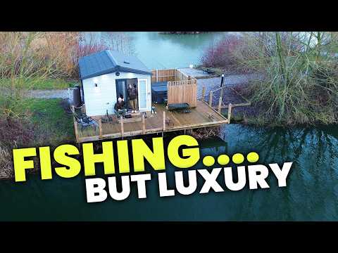 Video Carp Fishing From A Cabin! - Luxury Carp Fishing At Coole Acres Fishery!