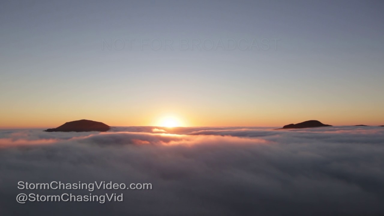 Otago Peninsula New Zealand Stunning Foggy Sunrise - 3/17/2017
