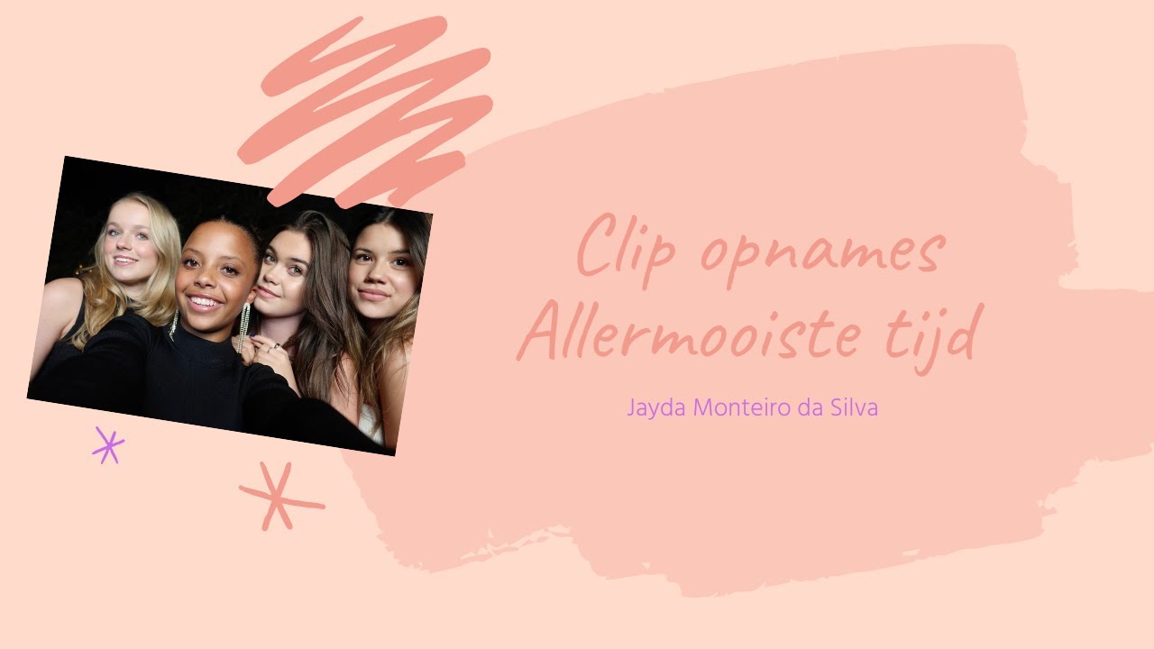 BACKSTAGE CLIP OPNAMES 'Allermooiste tijd'