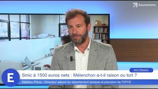 Smic à 1500 euros nets : Mélenchon a-t-il raison ou tort ?