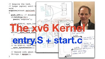 xv6 Kernel-13: entry.S + start.c