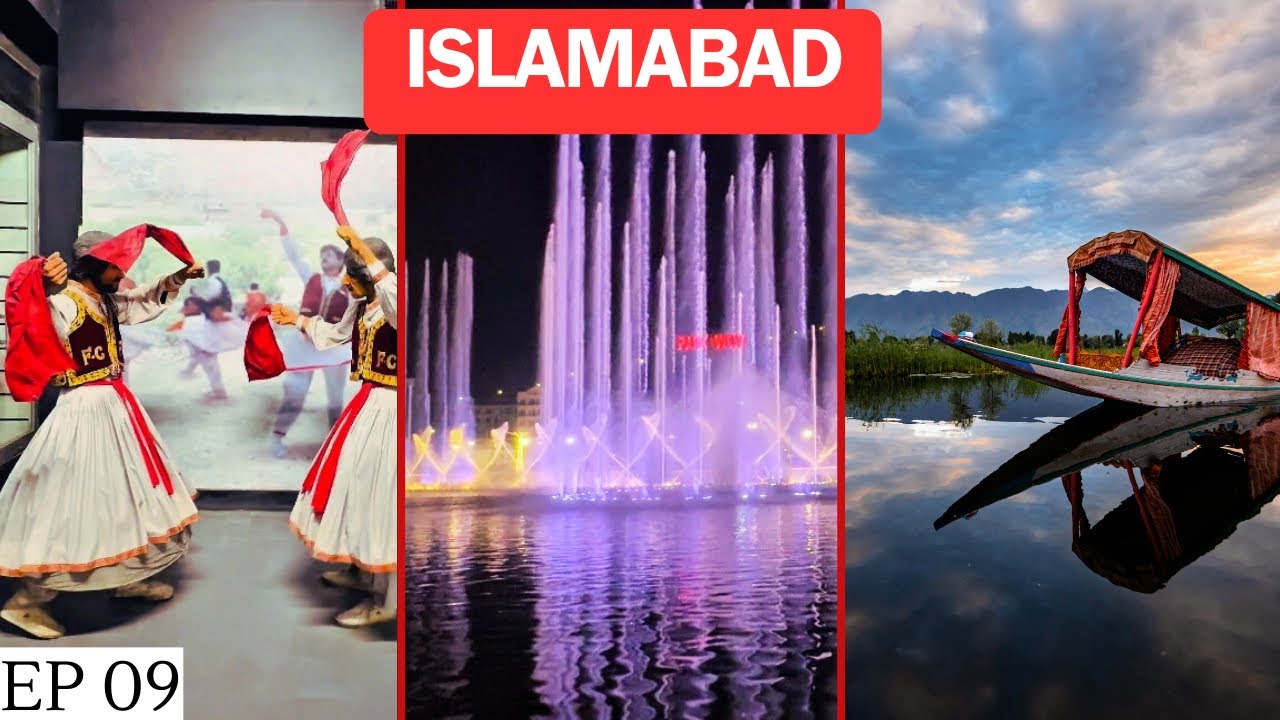 Exploring Water Fountain Rawal Lake and Lok Versa | Islamabad Series | Bike Tour S01  EP.09