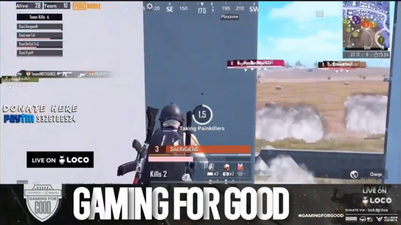 SOUL VS TSM VS ELEMENTRIX VS MEGA ||GAMING FOR GOOD|| FINAL CIRCLE INTENSE FIGHT