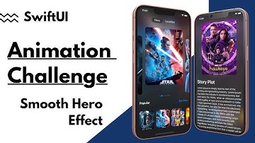 SwiftUI Animation Challenge - Smooth Hero Effect - MVVM - Xcode 13 - SwiftUI Tutorials