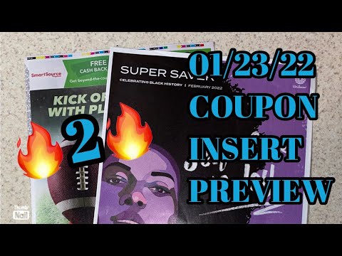 What coupons are we getting? 01/23/22 Coupon Insert Preview {2 Inserts}