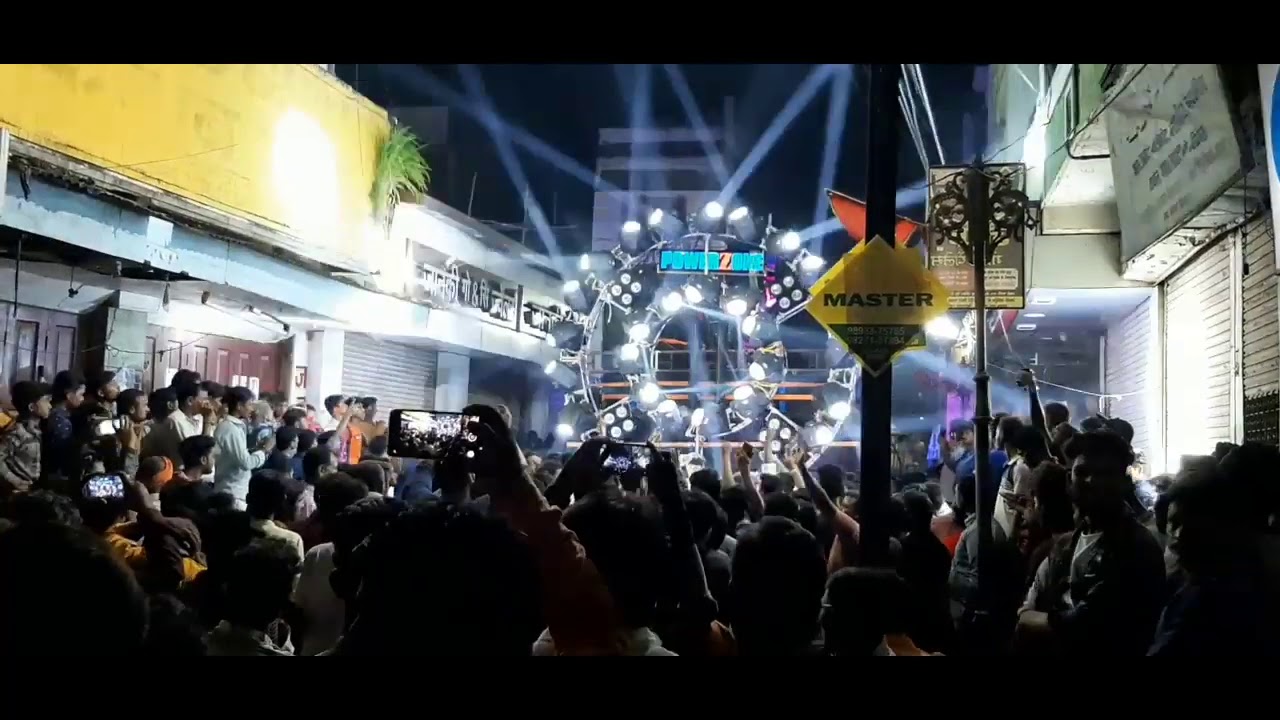 Ganesh Visarjan Chandni Chowk Durg POWER ZONE DJ Dhumal Zone Dj  Rajnandgaon Jhanki  Bilaspur Jhanki