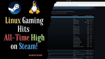 Linux Gaming Hits All-Time High on Steam!
