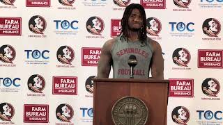 FSU DL Mandrell Desir on earning early playing time for the Seminoles in 2025