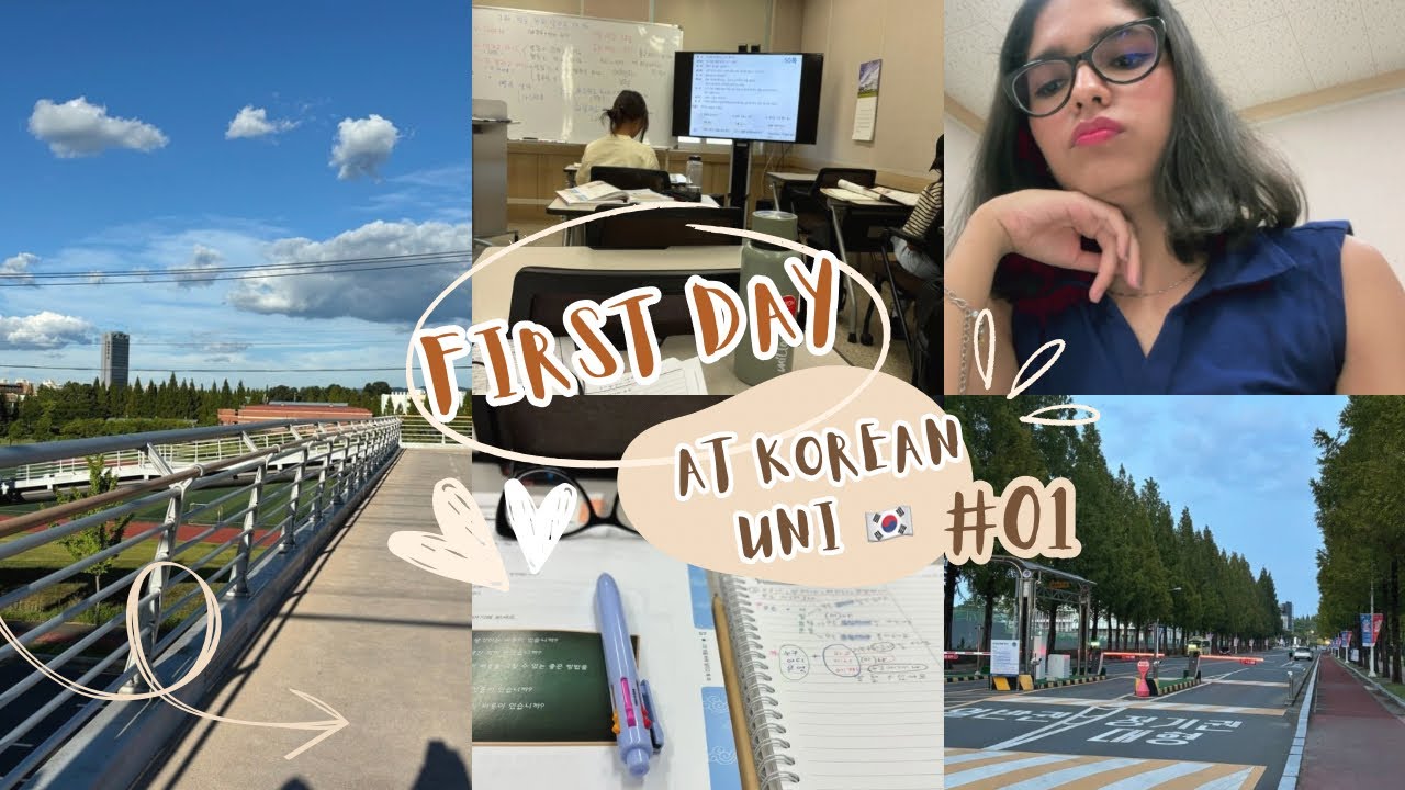My First Day At Korean University Language Institute 🇰🇷 | Korean University Vlog| #daegu