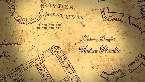 Captions On Marauders Map Premiere Pro Templates