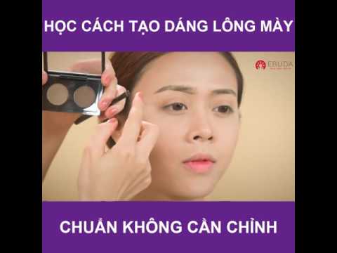 Học cách tạo dáng lông mày chuẩn không cần chỉnh | Trang điểm đẹp tự nhiên | Học trang điểm online