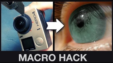 Turn the GoPro into a Macro Camera | Hack