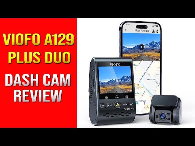 Viofo Dash Cam - The A129 Bluetooth Remote Control can