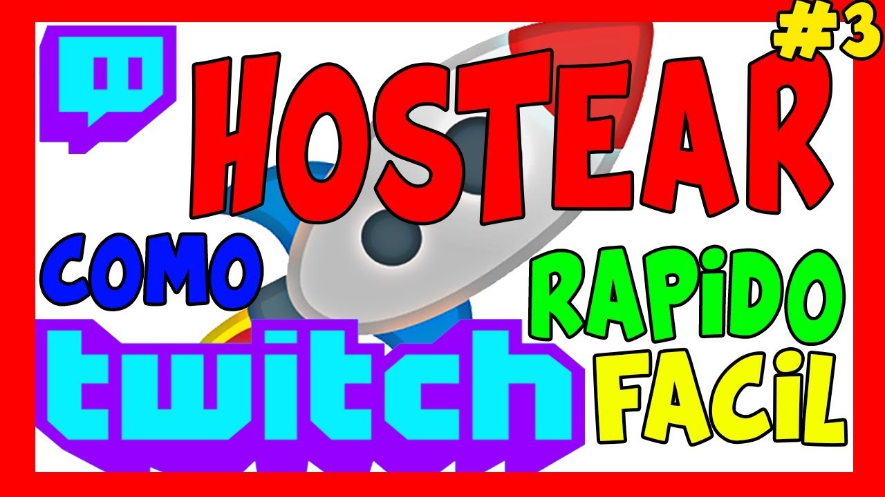 😱CÓMO *HOSTEAR* en TWITCH 2021 🚀 CURSO de TWITCH - YouTube