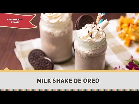 Milk shake de Oreo - Receitas de Minuto EXPRESS #234