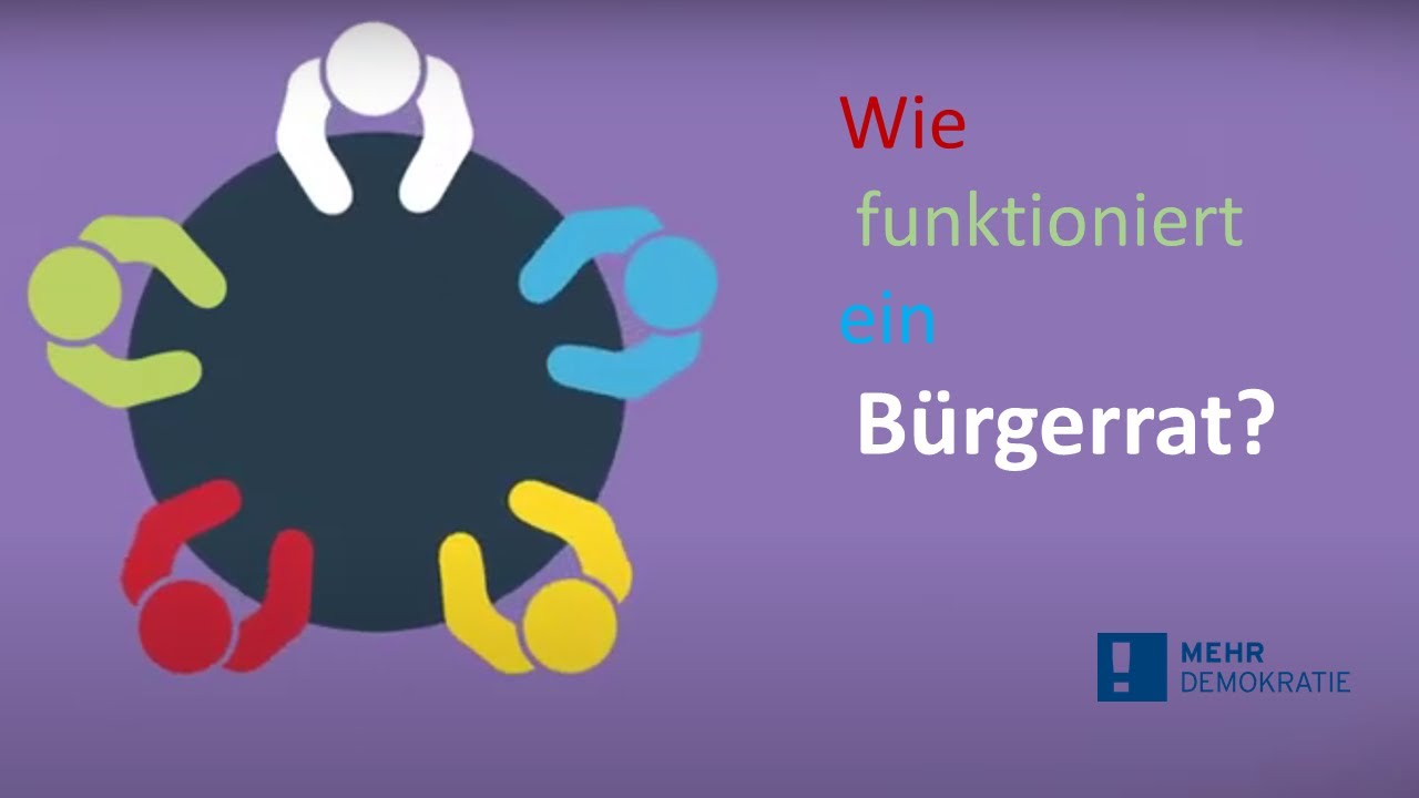 Erklärvideo: Was ist ein Bürgerrat?