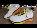 Craft Endurance 2 RUNNING SHOE REVIEW + New Running Goals 2025