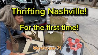 First Time Thrifting Nashville – 10 Stores, $410, and a Packed Car!