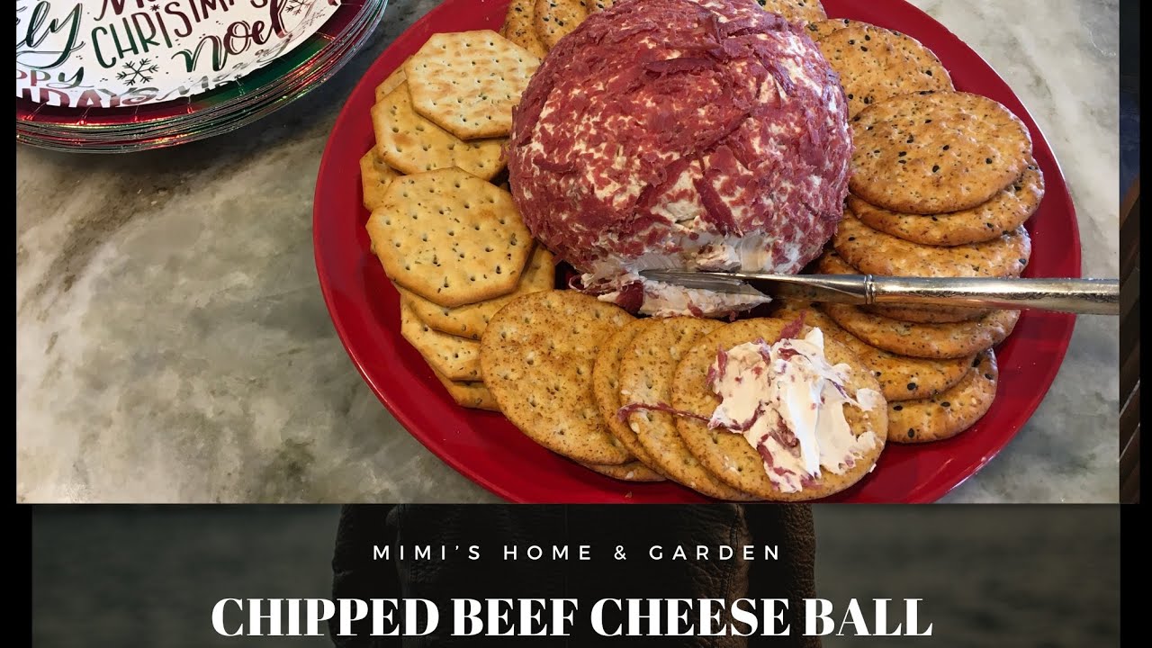 Chipped Beef Cheese Ball YouTube