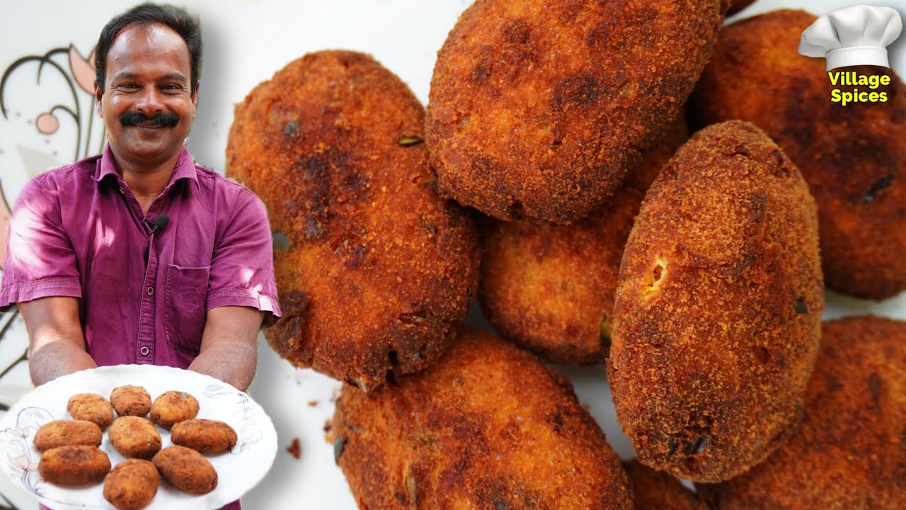 എളുപ്പത്തിൽ ഒരു അടിപൊളി ചിക്കൻ ചിക്കൻ കട്ലറ്റ് 😋 Chicken Cutlet Recipe