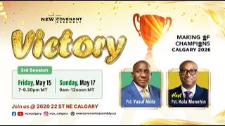 SUNDAY SERVICE | MoC 2026 - VICTORY | SESSION 3 - PART II (PST. YUSUF AKILA)