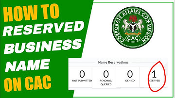 How to Reserve Business Name With CAC In Nigeria