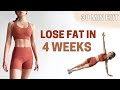 LOSE FAT IN 4 WEEKS! 30 min Full Body HIIT (with no jumping options) | 2022 Challenge ~ Emi