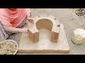 Mud Stove Making at Home। Mitti ka Chulha। Mitti ka Chulha kaise banaye #viral #Chulha 