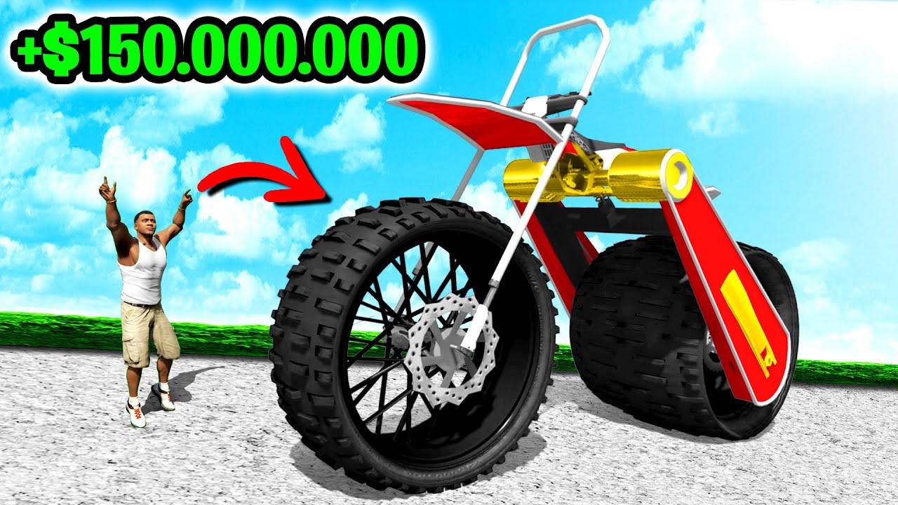 GTA 5 - ICH habe ein $150.000.000 MONSTER BIKE gefunden!!