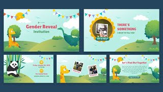 Module 3 - Animated Invitation Videos - Gender Reveal 2 - OTO