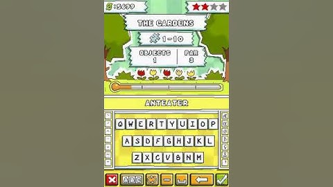 Scribblenauts DS - Puzzle 1-10 Solution