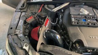 2019 B9 Audi A5 CTS Turbo Cold Air Intake Install