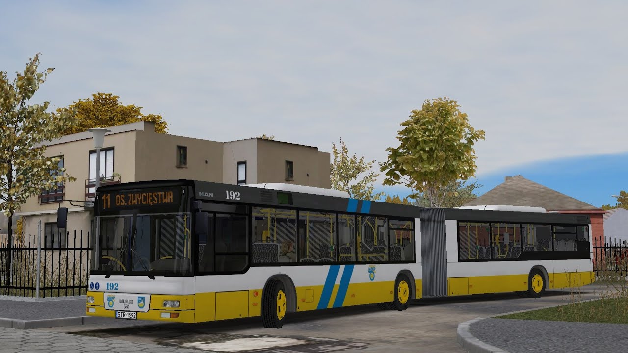 OMSI 2 - MAN NG313 #192 - Linia 11 - MZKP Strzelce