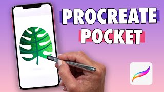 Procreate Pocket TUTORIAL: Use your iPhone to create artwork! screenshot 3