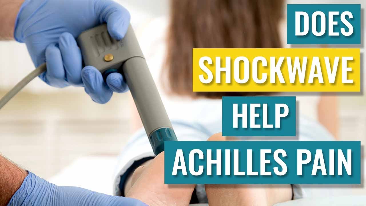 Shockwave Therapy for Achilles Tendinopathy YouTube