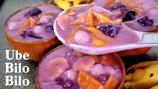 Pinalapot at Mas Pinasarap na Ginataan ! Ube Bilo Bilo