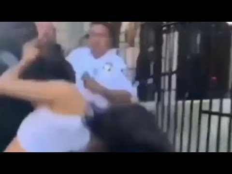 NY police officer TKO A WOMAN LINKS IN DESCRIPTION